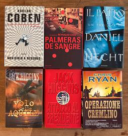 Libri di autori vari (copertine rigide).