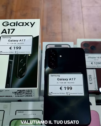 SAMSUNG GALAXY A17 128GB nuovo