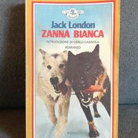 Libro vintage Zanna Bianca, Jack London, Rizzoli