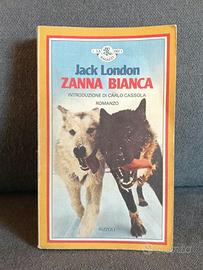 Libro vintage Zanna Bianca, Jack London, Rizzoli
