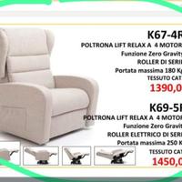 poltrona elettrica 4 motori