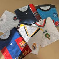 Maglie calcio psg, real madrid, marocco, barcellon