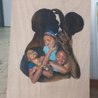 Quadro 52x70 cm Legno