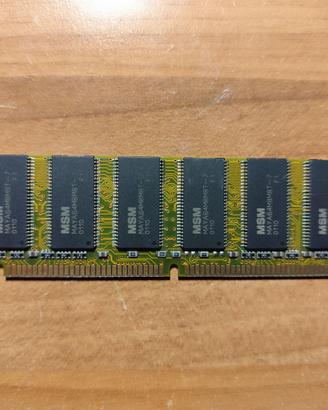 RAM 64mb PC133 Tmc/Msm SDRAM vintage Pc Retrocomp