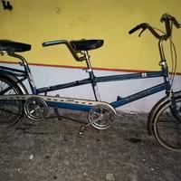 Bicicletta Tandem e 3 in blocco 