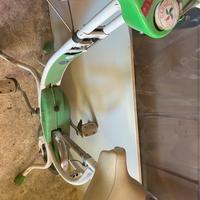 Cyclette verde vintage