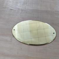 PLACCA OTTONE DA PORTA