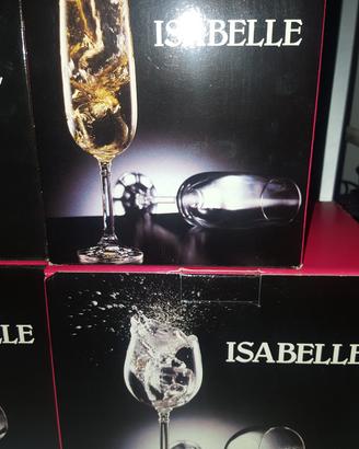 BICCHIERI BOHEMIA CRISTALLO flute/vino/champagne