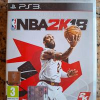 PS3 gioco NBA 2K18 2018