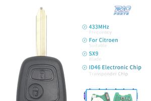 CHIAVE COMPLETA PER CITROEN SAXO XSARA PICASSO BER