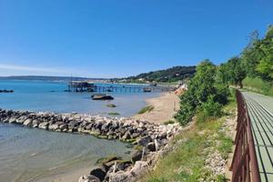 Bilocale fronte mare c/giardino-10passi dalla spia