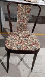 Codice: 256794 SET 4 SEDIE IN LEGNO MOGANO CON SE