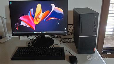 Lenovo pc Desktop completo con monitor 24"