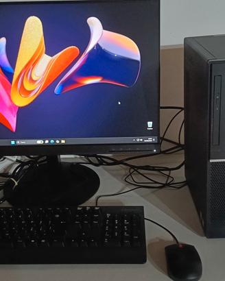 Lenovo pc Desktop completo con monitor 24"