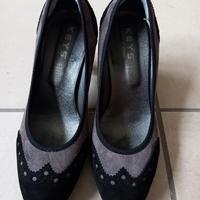 Scarpe donna n. 39, tacco 8 cm, marca Keys