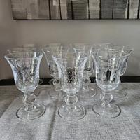 Set di 11 bicchieri da acqua/vino