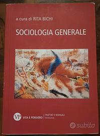 Libro "Sociologia Generale"
