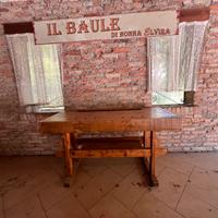 Banco Falegname restaurato 160x65xh88 cm