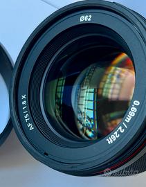 Samyang 75mm f/1.8 AF per Fuji X