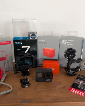 GoPro Hero 7 Black + accessori 