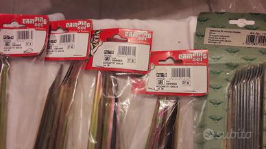 5 confezioni picchetti da campeggio (tot. 26 pz.)