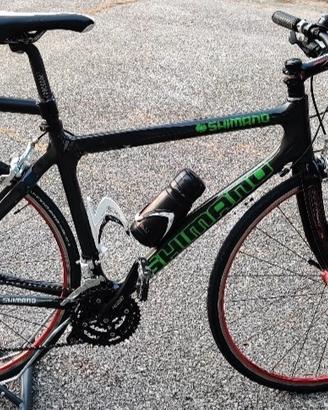 bici telaio in carbonio