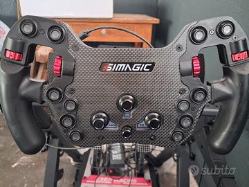 Postazione Sim Racing Simagic Direct Drive + Pedal