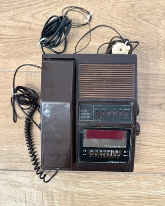 Telefono Vintage Anni 80 Radio AM/FM Funzionante