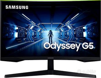 Monitor Samsung Odyssey G5 Curvo 27", 2K, 144 Hz