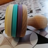 Tampone per biscotti legno e silicone alimentare