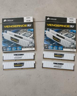 Memoria RAM DDR3 16GB (4x4GB) Corsair Vengeance LP