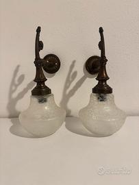 Lampade vintage da parete