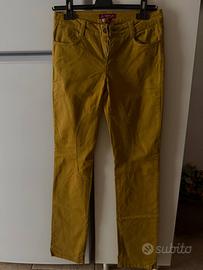 Pantaloni Siviglia color senape