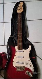 CHITARRA ELETTRICA  E-150 +AMPLIFICATORE BOSTON