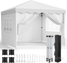 Gazebo 3x3,Gazebi Pieghevole con Oxford 420D,Tenda