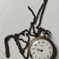 Orologio argento da tasca Brillant 10 rubini