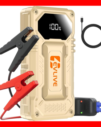 Avviatore Jump Starter con Torcia ELVIVE NUOVO