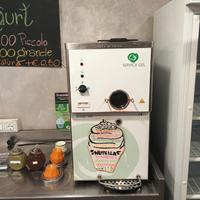 Macchina yogurt soft per gelateria artigianale