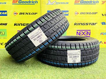 X2: Invernali 215/60R17C 104/102H -KUMHO- al 85%