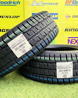 X2: Invernali 215/60R17C 104/102H -KUMHO- al 85%