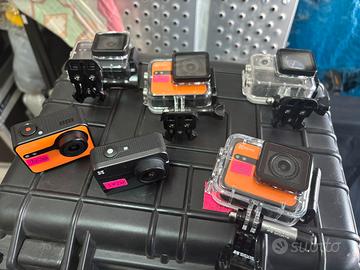 Action cam e telecamera palmare