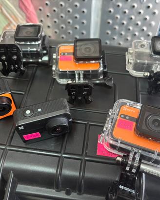 Action cam e telecamera palmare