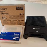 SCHEDE DI MEMORIA E LETTORE PROFESSIONALE SONY SXS