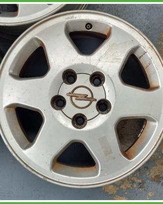 Cerchio Singolo in Lega OPEL ZAFIRA T98 dal