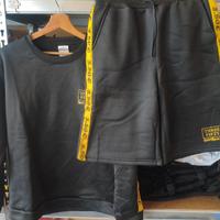 set abbigliamento sportivo / completo 2 pezzi uomo