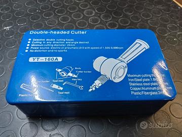 taglierina per lamiera a doppia testa(nibbler) mo