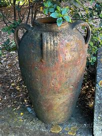 Vintage Orcio in Terracotta Autentico Grande