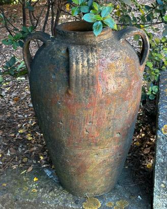 Vintage Orcio in Terracotta Autentico Grande