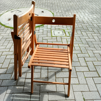 Sedie pieghevoli legno
