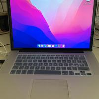 Apple MacBook Pro 15 pollici 16gb, ssd 2Tb